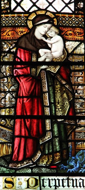 카르타고의 성녀 페르페투아_photo by Fr James Bradley_in the Parish Church of St Saviour in Eastbourne_England.jpg